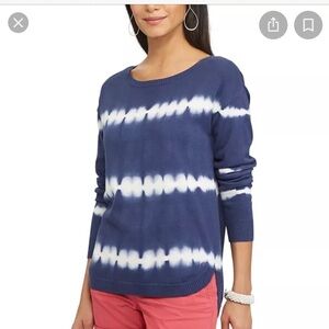 Chaps Tie Dye Crewneck Sweater